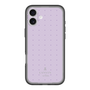 スリムプロテクションプレミアムケース［ LANVIN en Bleu Tiny dots Purple - ランバン ドット パープル ］