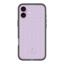 スリムプロテクションプレミアムケース［ LANVIN en Bleu Tiny dots Purple - ランバン ドット パープル ］