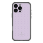 スリムプロテクションプレミアムケース［ LANVIN en Bleu Tiny dots Purple - ランバン ドット パープル ］