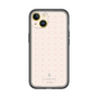 スリムプロテクションプレミアムケース［ LANVIN en Bleu Tiny dots Pink - ランバン ドット ピンク ］