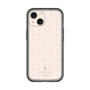 スリムプロテクションプレミアムケース［ LANVIN en Bleu Tiny dots Pink - ランバン ドット ピンク ］