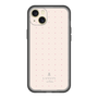 スリムプロテクションプレミアムケース［ LANVIN en Bleu Tiny dots Pink - ランバン ドット ピンク ］