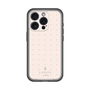 スリムプロテクションプレミアムケース［ LANVIN en Bleu Tiny dots Pink - ランバン ドット ピンク ］