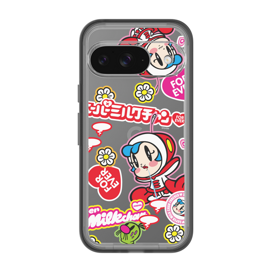 スリムプロテクションプレミアムケース［ スーパーミルクチャンFOREVER♥ - ロゴ＆キャラ ］