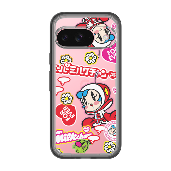スリムプロテクションプレミアムケース［ スーパーミルクチャンFOREVER♥ - ロゴ＆キャラ ］
