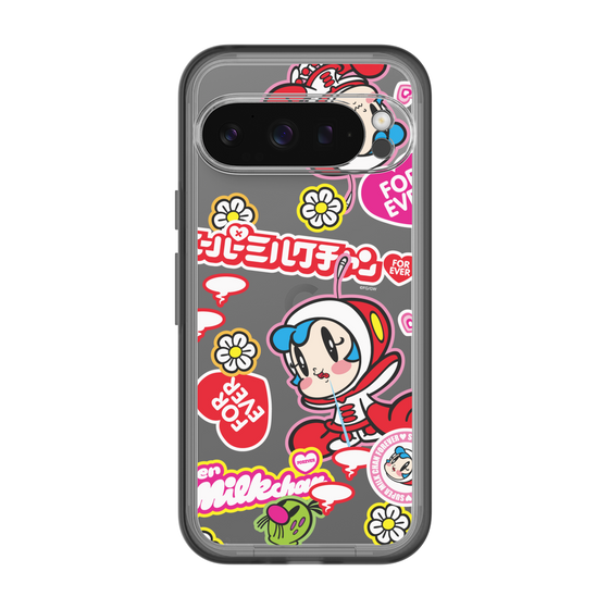 スリムプロテクションプレミアムケース［ スーパーミルクチャンFOREVER♥ - ロゴ＆キャラ ］