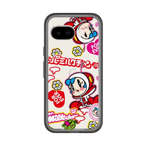 スリムプロテクションプレミアムケース［ スーパーミルクチャンFOREVER♥ - ロゴ＆キャラ ］