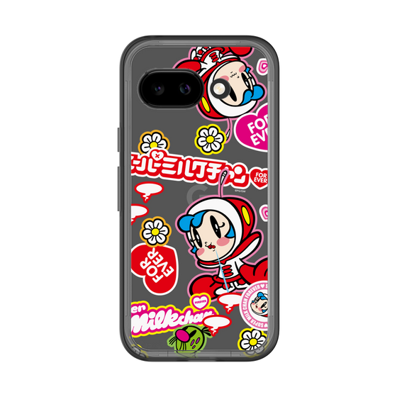スリムプロテクションプレミアムケース［ スーパーミルクチャンFOREVER♥ - ロゴ＆キャラ ］