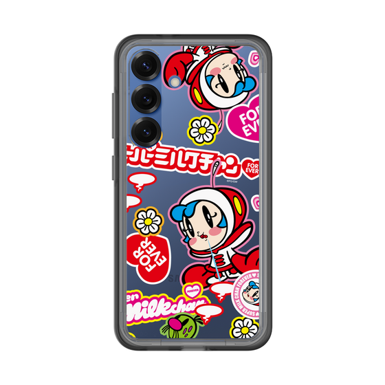 スリムプロテクションプレミアムケース［ スーパーミルクチャンFOREVER♥ - ロゴ＆キャラ ］