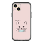 スリムプロテクションプレミアムケース［ 食いしん坊なねこ - Pink ］