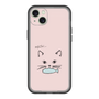 スリムプロテクションプレミアムケース［ 食いしん坊なねこ - Pink ］