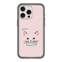 スリムプロテクションプレミアムケース［ 食いしん坊なねこ - Pink ］