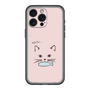 スリムプロテクションプレミアムケース［ 食いしん坊なねこ - Pink ］