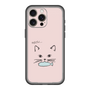 スリムプロテクションプレミアムケース［ 食いしん坊なねこ - Pink ］