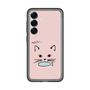 スリムプロテクションプレミアムケース［ 食いしん坊なねこ - Pink ］