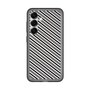 スリムプロテクションプレミアムケース［ Small Stripe - Gray × Black ］
