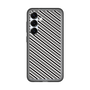スリムプロテクションプレミアムケース［ Small Stripe - Gray × Black ］