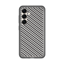 スリムプロテクションプレミアムケース［ Small Stripe - Gray × Black ］