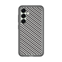 スリムプロテクションプレミアムケース［ Small Stripe - Gray × Black ］