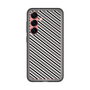 スリムプロテクションプレミアムケース［ Small Stripe - Gray × Black ］