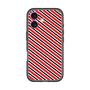 分離ケース［ Small Stripe - Red × Black ］