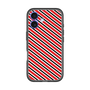 分離ケース［ Small Stripe - Red × Black ］
