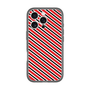 分離ケース［ Small Stripe - Red × Black ］
