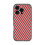 分離ケース［ Small Stripe - Red × Black ］
