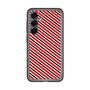 スリムプロテクションプレミアムケース［ Small Stripe - Red × Black ］