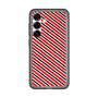 スリムプロテクションプレミアムケース［ Small Stripe - Red × Black ］