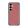 スリムプロテクションプレミアムケース［ Small Stripe - Red × Black ］