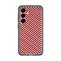 スリムプロテクションプレミアムケース［ Small Stripe - Red × Black ］