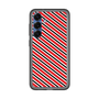 スリムプロテクションプレミアムケース［ Small Stripe - Red × Black ］