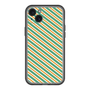 スリムプロテクションプレミアムケース［ Small Stripe - Green × Orange ］