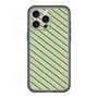 スリムプロテクションプレミアムケース［ Small Stripe - Green × Orange ］