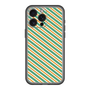 スリムプロテクションプレミアムケース［ Small Stripe - Green × Orange ］