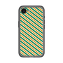 スリムプロテクションプレミアムケース［ Small Stripe - Green × Orange ］