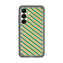 スリムプロテクションプレミアムケース［ Small Stripe - Green × Orange ］