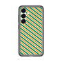 スリムプロテクションプレミアムケース［ Small Stripe - Green × Orange ］