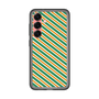 スリムプロテクションプレミアムケース［ Small Stripe - Green × Orange ］