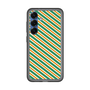スリムプロテクションプレミアムケース［ Small Stripe - Green × Orange ］