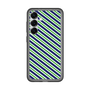スリムプロテクションプレミアムケース［ Small Stripe - Navy × Green ］