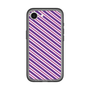 スリムプロテクションプレミアムケース［ Small Stripe - Purple × Pink ］