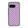 スリムプロテクションプレミアムケース［ Small Stripe - Purple × Pink ］