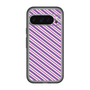 スリムプロテクションプレミアムケース［ Small Stripe - Purple × Pink ］