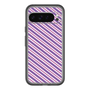 スリムプロテクションプレミアムケース［ Small Stripe - Purple × Pink ］