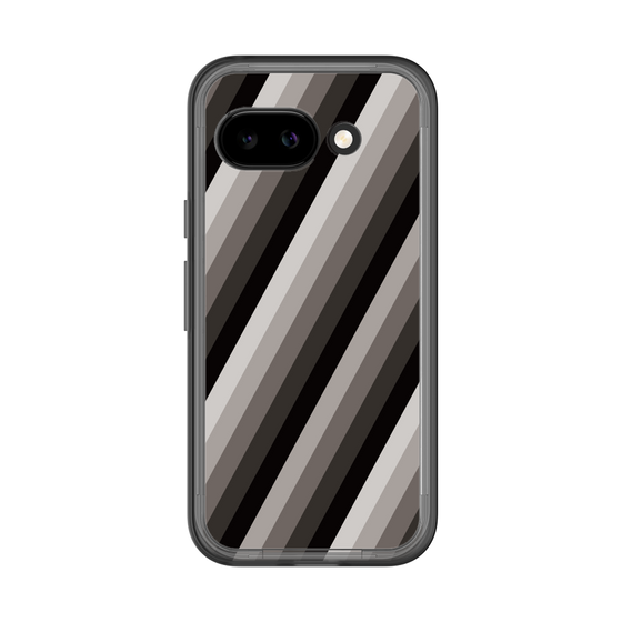 スリムプロテクションプレミアムケース［ Middle Stripe - Black ］