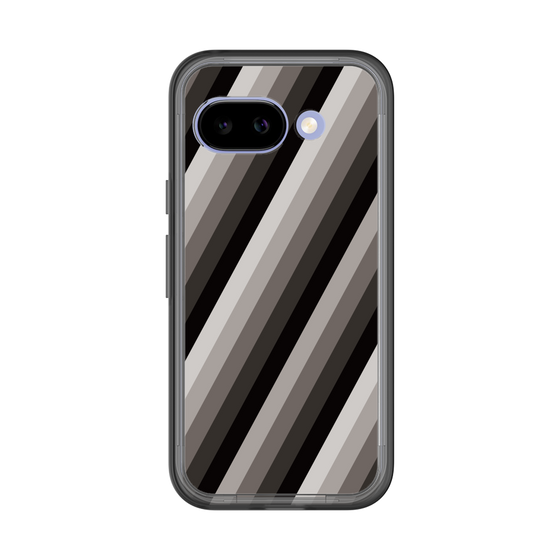 スリムプロテクションプレミアムケース［ Middle Stripe - Black ］
