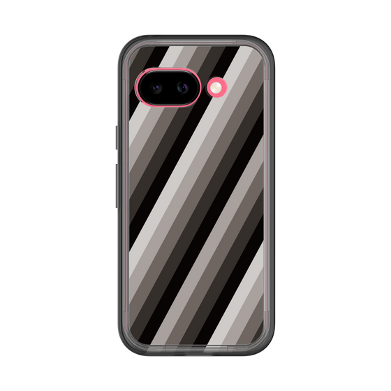 スリムプロテクションプレミアムケース［ Middle Stripe - Black ］