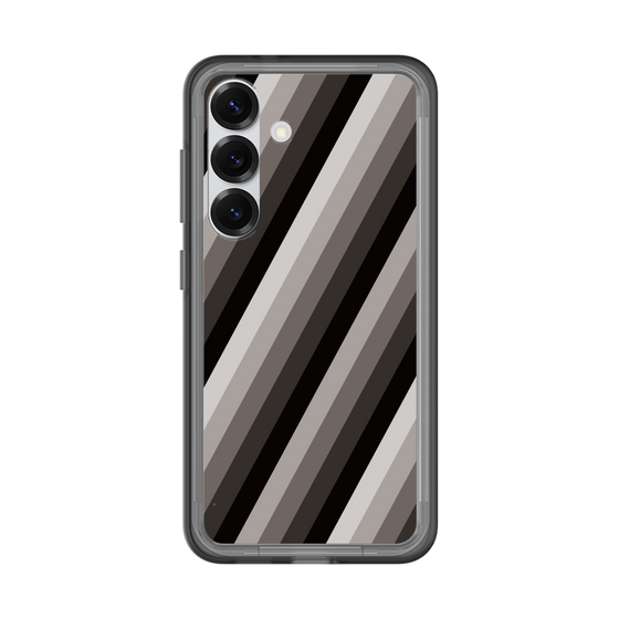 スリムプロテクションプレミアムケース［ Middle Stripe - Black ］